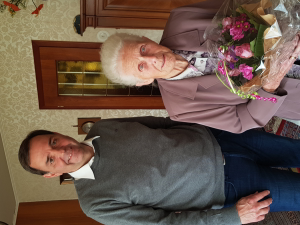 Grete Lenfers - 85 Jahre Mitgliedschaft im TKJ