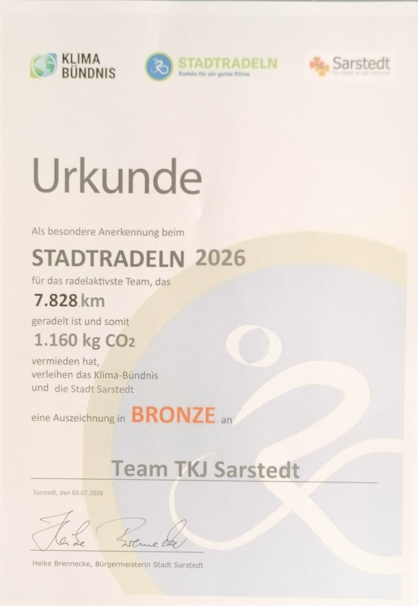 Erfolg beim Stadtradeln