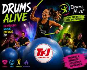 Power, Rhythmus, Spaß = Drums alive